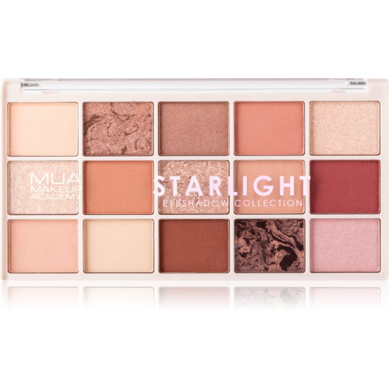 MUA Makeup Academy Professional 15 Shade Palette szemhéjfesték paletta árnyalat Starlight 12 g-Ár