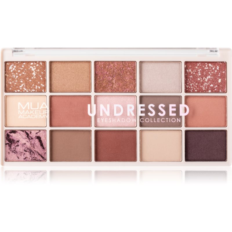 MUA Makeup Academy Professional 15 Shade Palette szemhéjfesték paletta árnyalat Undressed 12 g-Ár