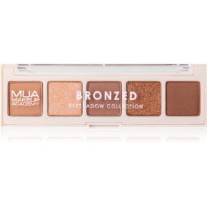 MUA Makeup Academy Professional 5 Shade Palette szemhéjfesték paletta árnyalat Bronzed 3