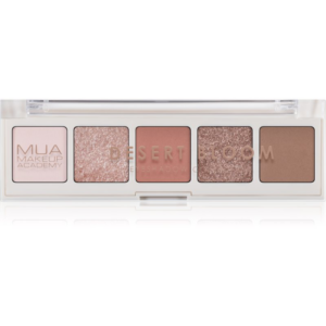 MUA Makeup Academy Professional 5 Shade Palette szemhéjfesték paletta árnyalat Desert Bloom 3