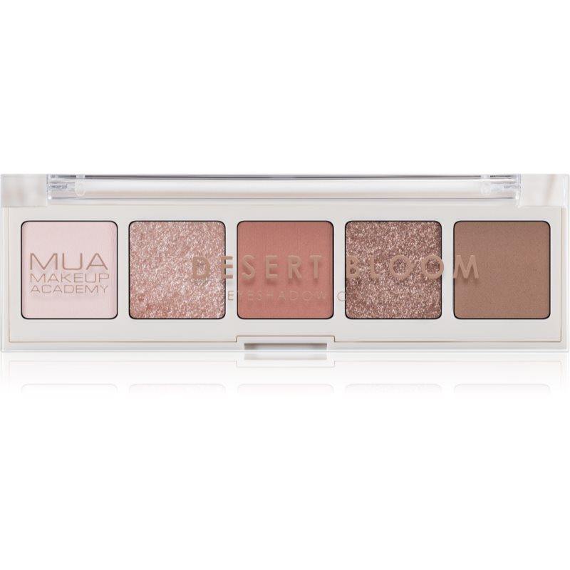 MUA Makeup Academy Professional 5 Shade Palette szemhéjfesték paletta árnyalat Desert Bloom 3