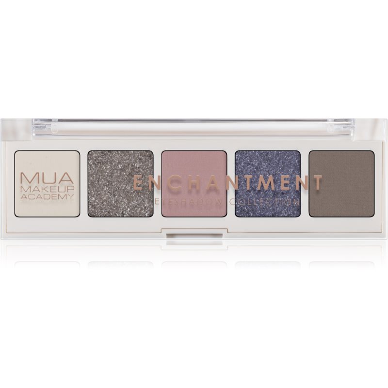 MUA Makeup Academy Professional 5 Shade Palette szemhéjfesték paletta árnyalat Enchantment 3