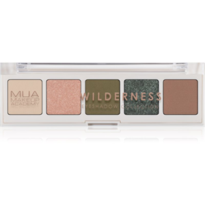 MUA Makeup Academy Professional 5 Shade Palette szemhéjfesték paletta árnyalat Wilderness 3