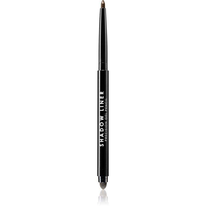 MUA Makeup Academy Shadow Liner vízálló zselés szemceruza árnyalat Deep Brown 1.5 g
