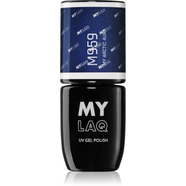 MYLAQ My Aura géles körömlakk árnyalat My Arctic Aura 5 ml