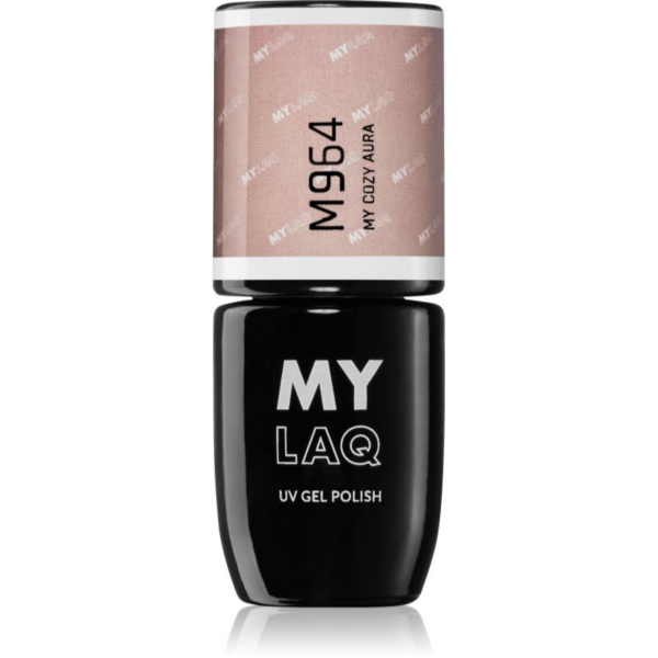 MYLAQ My Aura géles körömlakk árnyalat My Cozy Aura 5 ml