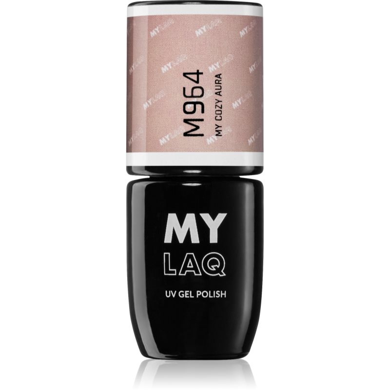MYLAQ My Aura géles körömlakk árnyalat My Cozy Aura 5 ml