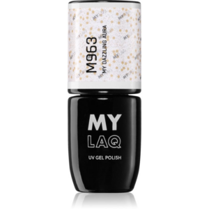 MYLAQ My Aura géles körömlakk árnyalat My Dazzling Aura 5 ml