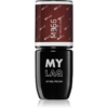 MYLAQ My Aura géles körömlakk árnyalat My Mocha Aura 5 ml