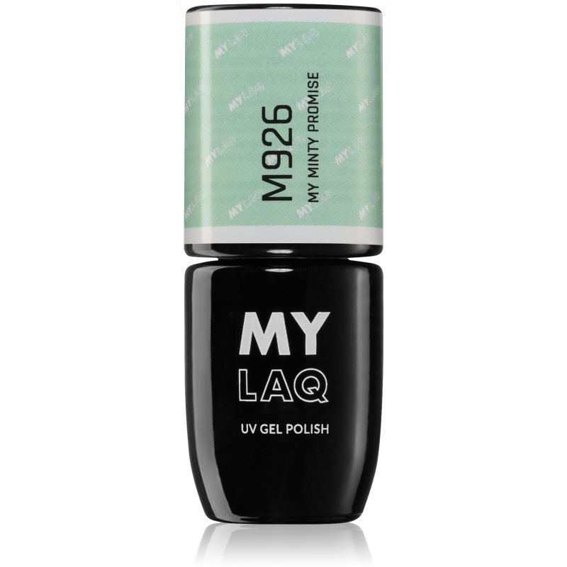 MYLAQ UV Gel Polish My Promise géles körömlakk árnyalat My Minty Promise 5 ml-Ár