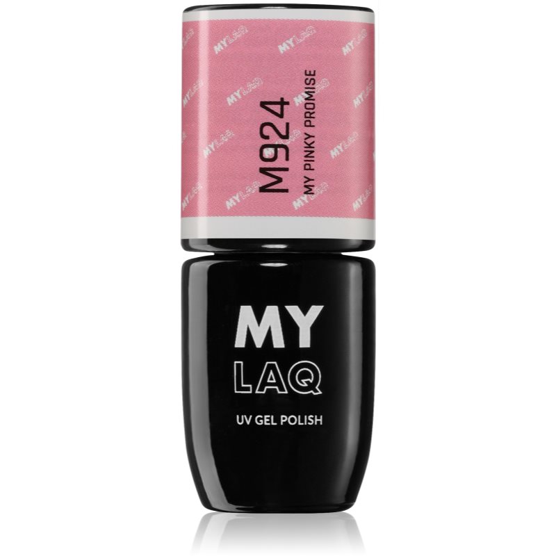 MYLAQ UV Gel Polish My Promise géles körömlakk árnyalat My Pinky Promise 5 ml-Ár