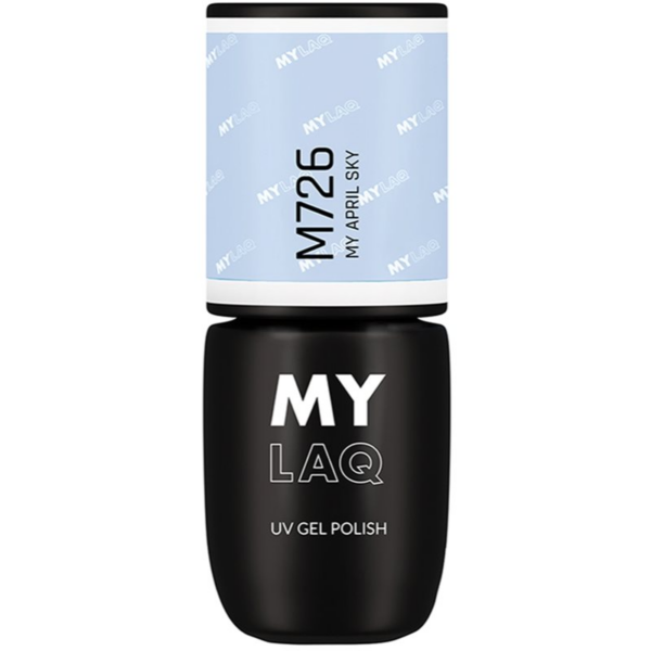 MYLAQ UV Gel Polish géles körömlakk árnyalat My April Sky 5 ml-Ár