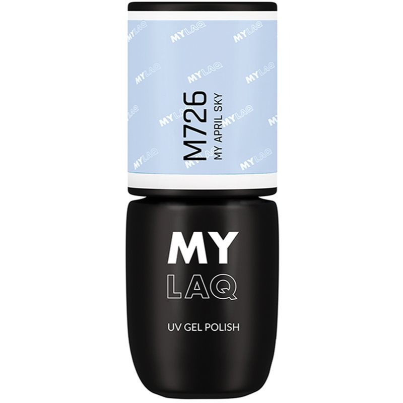 MYLAQ UV Gel Polish géles körömlakk árnyalat My April Sky 5 ml-Ár