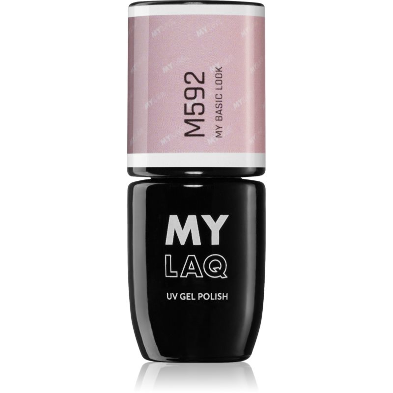 MYLAQ UV Gel Polish géles körömlakk árnyalat My Basic Look 5 ml-Ár