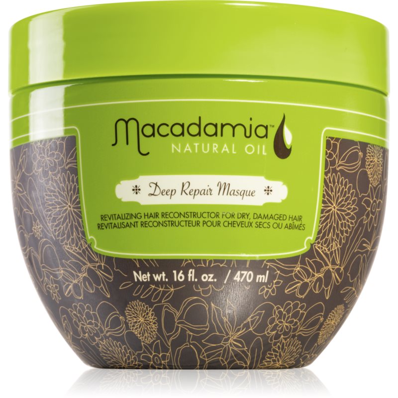 Macadamia Natural Oil Deep Repair mélyen regeneráló maszk száraz és sérült hajra 470 ml-Eredeti