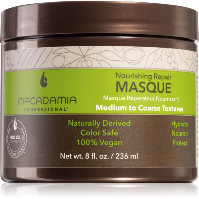 Macadamia Natural Oil Nourishing Repair tápláló hajmaszk hidratáló hatással 236 ml-Eredeti