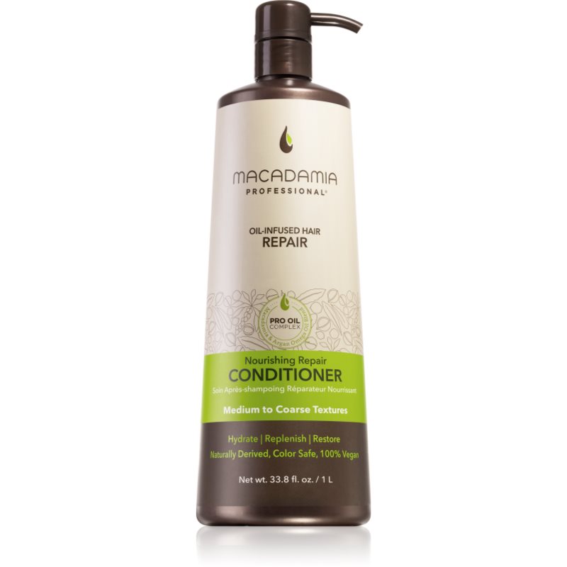 Macadamia Natural Oil Nourishing Repair tápláló kondícionáló hidratáló hatással 1000 ml-Ár