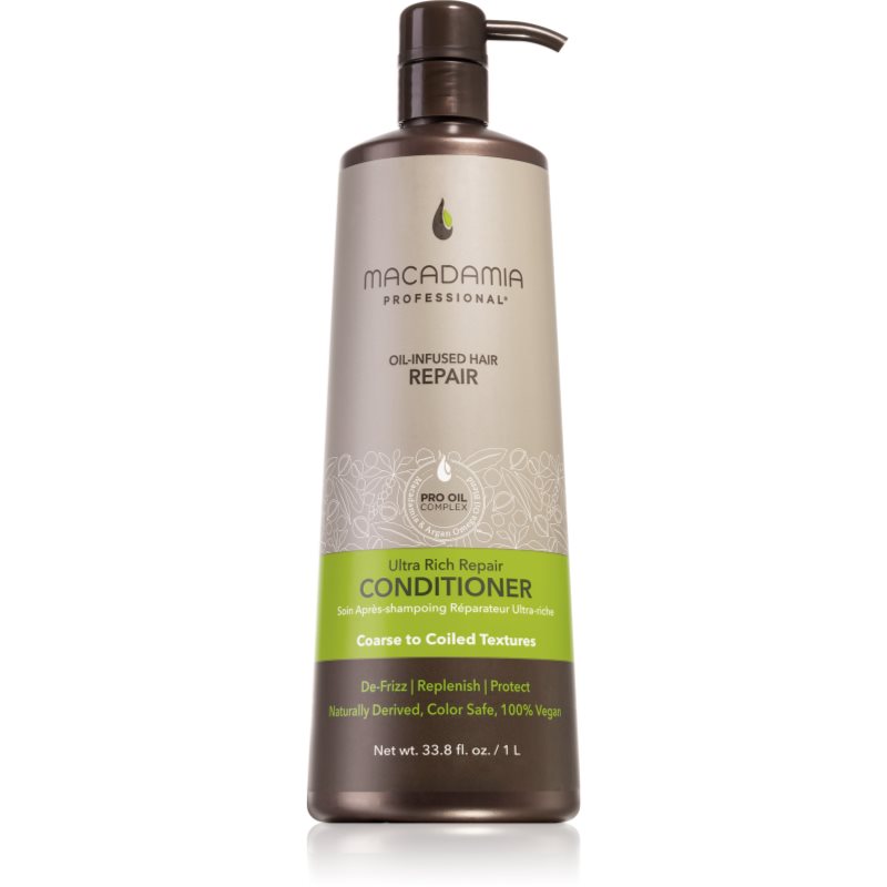 Macadamia Natural Oil Ultra Rich Repair tápláló kondícionáló nagyon sérült hajra 1000 ml-Ár