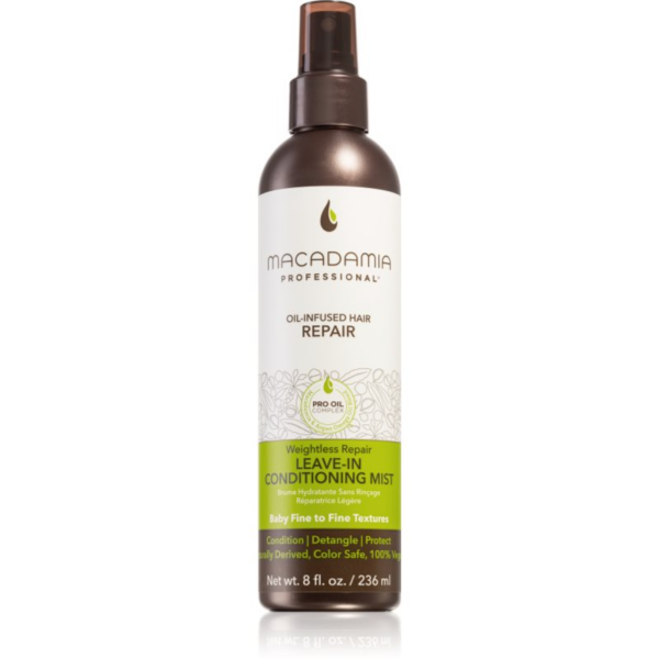 Macadamia Natural Oil Weightless Repair hidratáló permet a rakoncátlan és töredezett hajra 236 ml-Ár