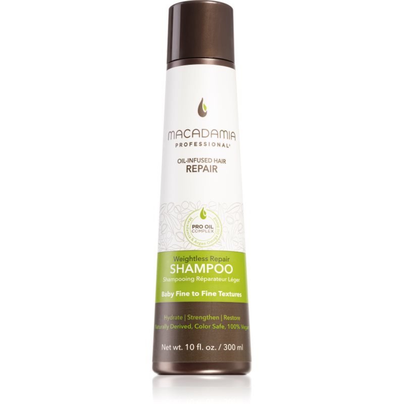 Macadamia Natural Oil Weightless Repair könnyű hidratáló sampon minden hajtípusra 300 ml-Ár