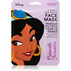 Mad Beauty Disney Princess Jasmine revitalizáló maszk zöld tea kivonattal 25 ml-ár