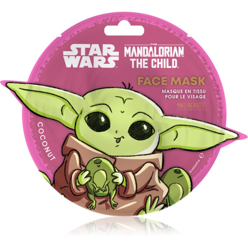 Mad Beauty Star Wars The Mandalorian The Child arcmaszk kókuszzal 25 ml-Ár