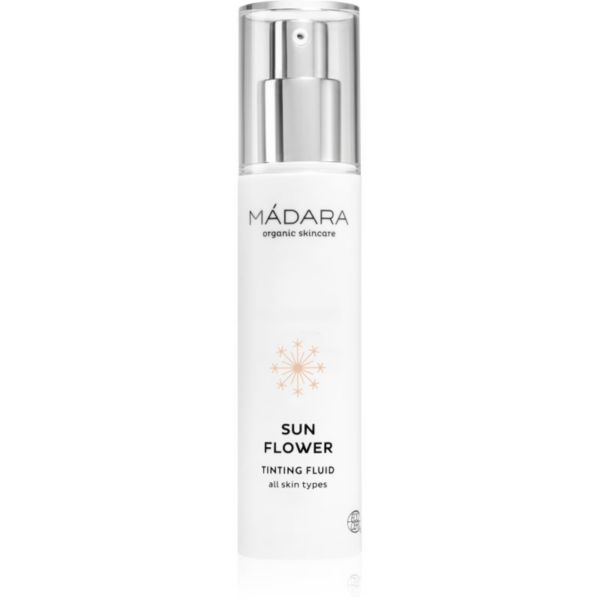 Mádara Sunflower színezett fluid minden bőrtípusra Zlatá béžová 50 ml-Ár
