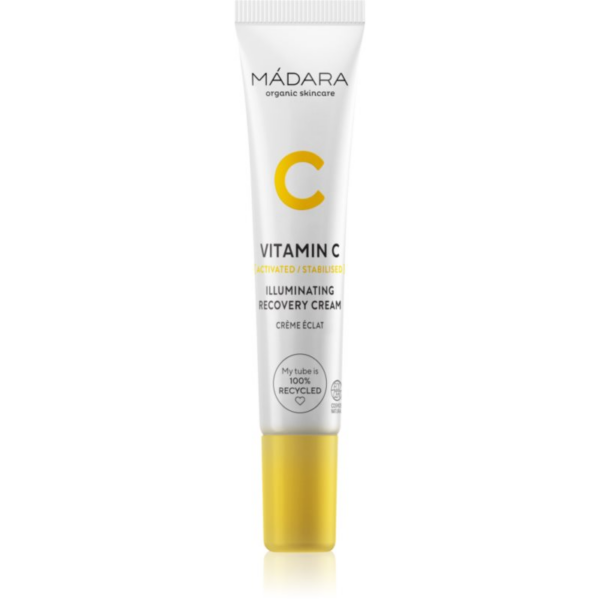 Mádara Vitamin C élénkítő krém regeneráló hatással 15 ml-ár