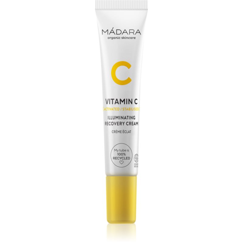 Mádara Vitamin C élénkítő krém regeneráló hatással 15 ml-ár