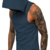 Madmext Hooded Undershirt Indigo 2893