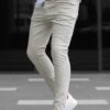 Madmext Men's Light Beige Canvas Slim Fit Trousers
