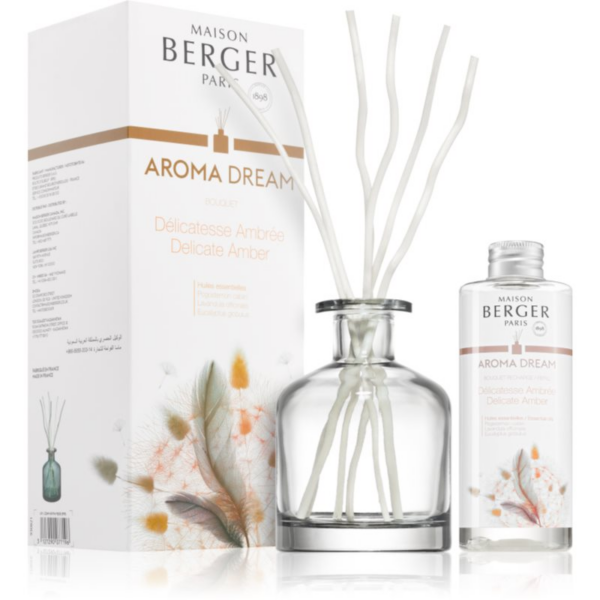 Maison Berger Paris Aroma Dream Delicate Amber ajándékszett 1 db Maison Berger Paris Aroma Dream Delicate Amber ajándékszett 1 db