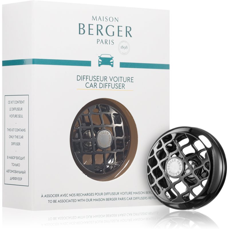 Maison Berger Paris Resonance Gunmetal autóillatosító tartó (Matte Black) 1 db-Ár