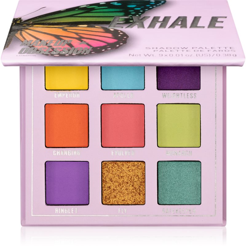 Makeup Obsession Mini Palette szemhéjfesték paletta árnyalat Exhale 0