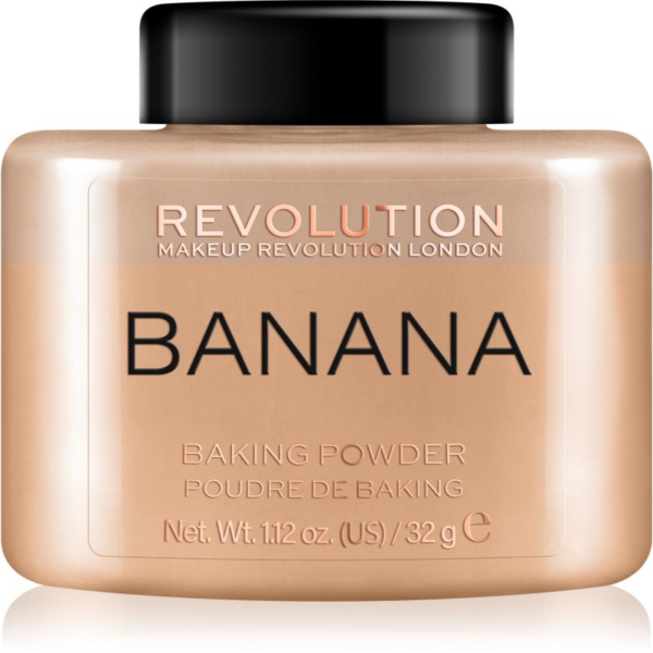 Makeup Revolution Baking Powder porpúder árnyalat Banana 32 g-Eredeti