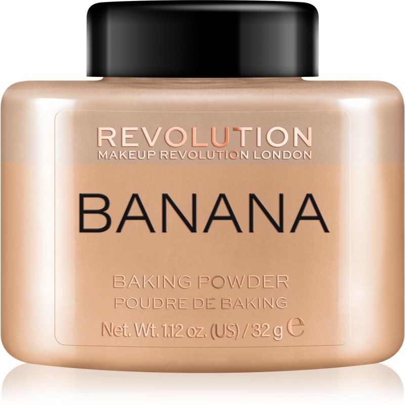Makeup Revolution Baking Powder porpúder árnyalat Banana 32 g-Eredeti