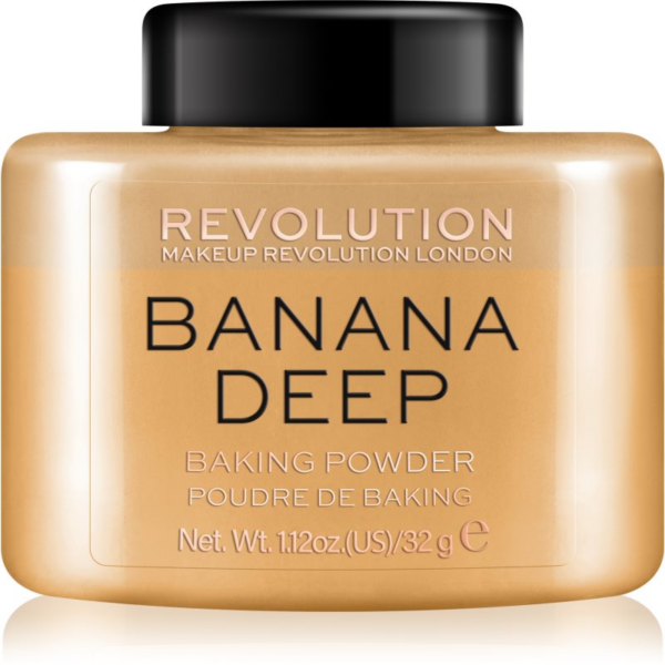 Makeup Revolution Baking Powder porpúder árnyalat Banana Deep 32 g-Eredeti
