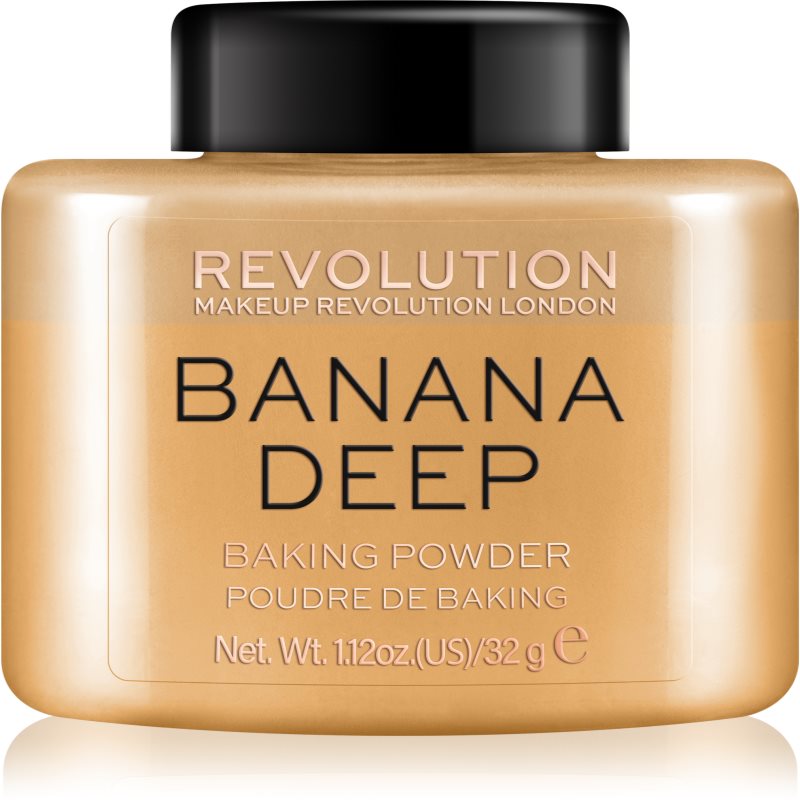 Makeup Revolution Baking Powder porpúder árnyalat Banana Deep 32 g-Eredeti
