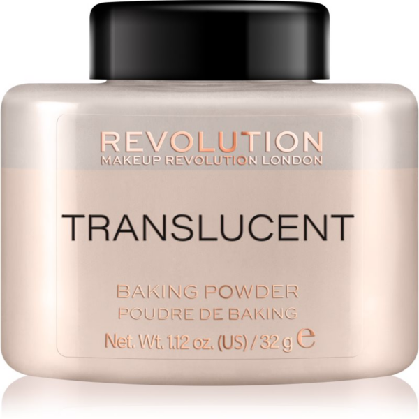 Makeup Revolution Baking Powder porpúder árnyalat Translucent 32 g-Eredeti