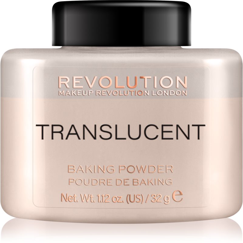 Makeup Revolution Baking Powder porpúder árnyalat Translucent 32 g-Eredeti