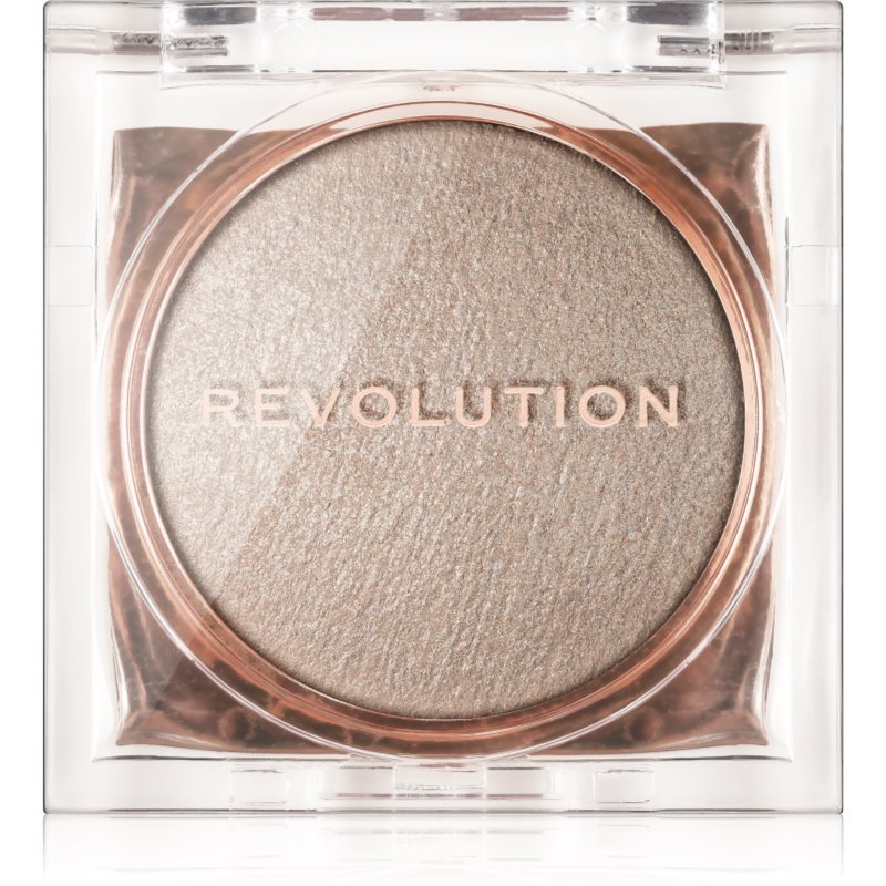 Makeup Revolution Beam Bright kompakt púderes élénkítő arcra árnyalat Diamond Glow 2