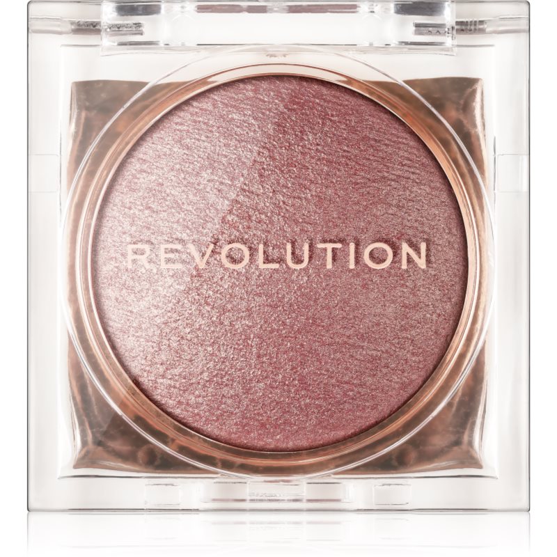 Makeup Revolution Beam Bright kompakt púderes élénkítő arcra árnyalat Pink Seduction 2