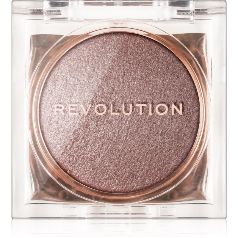 Makeup Revolution Beam Bright kompakt púderes élénkítő arcra árnyalat Rose Lustre 2