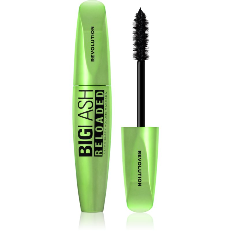 Makeup Revolution Big Lash Reloaded extra fekete dús hatású szempillaspirál árnyalat Ultra Black 8 ml-Ár