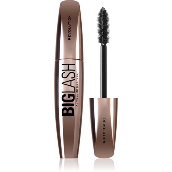 Makeup Revolution Big Lash Volume dúsító és hosszabbító szempillaspirál árnyalat Black 8 ml-Eredeti