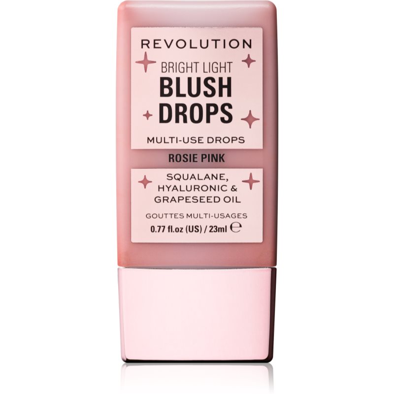 Makeup Revolution Bright Light Blush Drops folyékony arcpirosító árnyalat Pink Rosie 23 ml-Ár