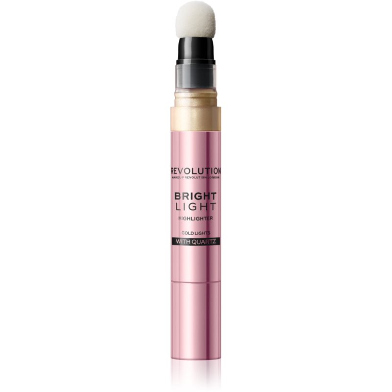 Makeup Revolution Bright Light krémes élénkítő készítmény árnyalat Gold Lights 3 ml-Ár