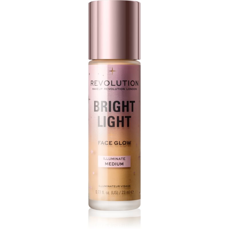Makeup Revolution Bright Light világosító tonizáló fluid árnyalat Illuminate Medium 23 ml-Ár