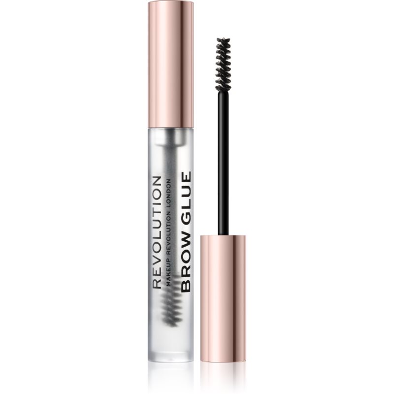 Makeup Revolution Brow Glue átlátszó fixáló gél szemöldökre 3 ml-Ár