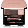Makeup Revolution Brow Sculpt Kit szett a tökéletes szemöldökért árnyalat Dark 2.2 g-Eredeti